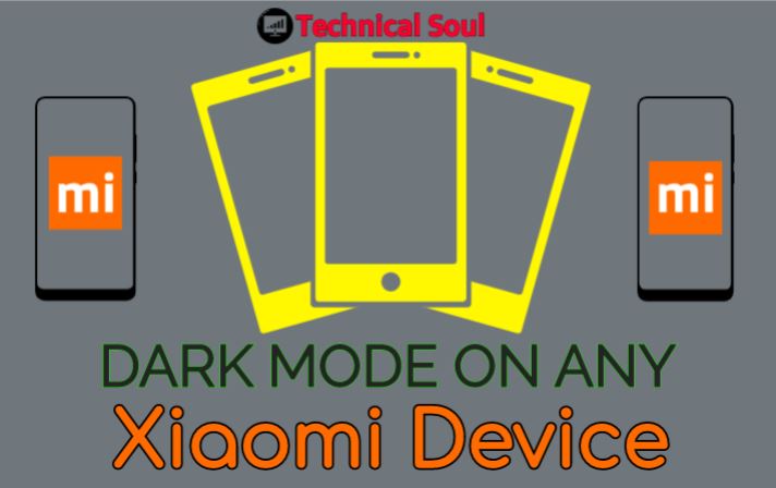 dark mode on any xiaomi device